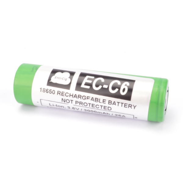 18650 Enercig EC-C6 3,6V 3000 mAh / 15A LiNiMnCoO2