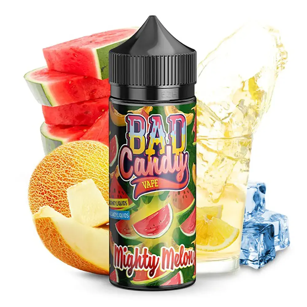 Bad Candy Mighty Melon Aroma 10ml in 120ml Flasche 