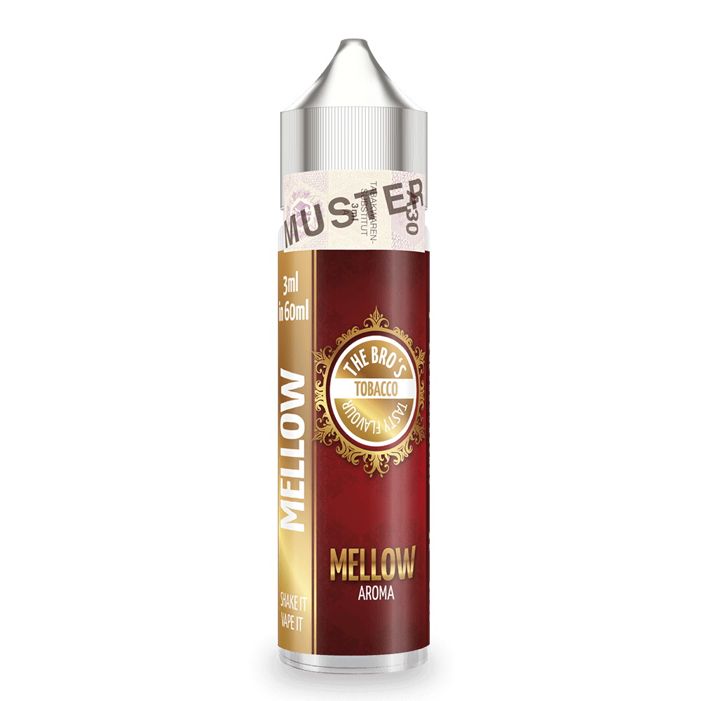 The Bros Aroma Longfill - Tobacco Mellow - 3ml in 60ml Flasche  The Bros Aroma Longfill - Tobacco Mellow - 3ml in 60ml Flasche