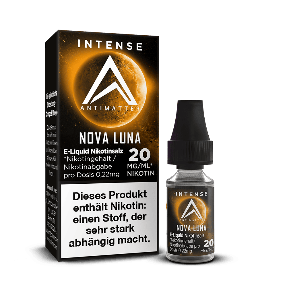 Antimatter Intense Nikotinsalz - Nova Luna - 20mg 10ml Liquid 