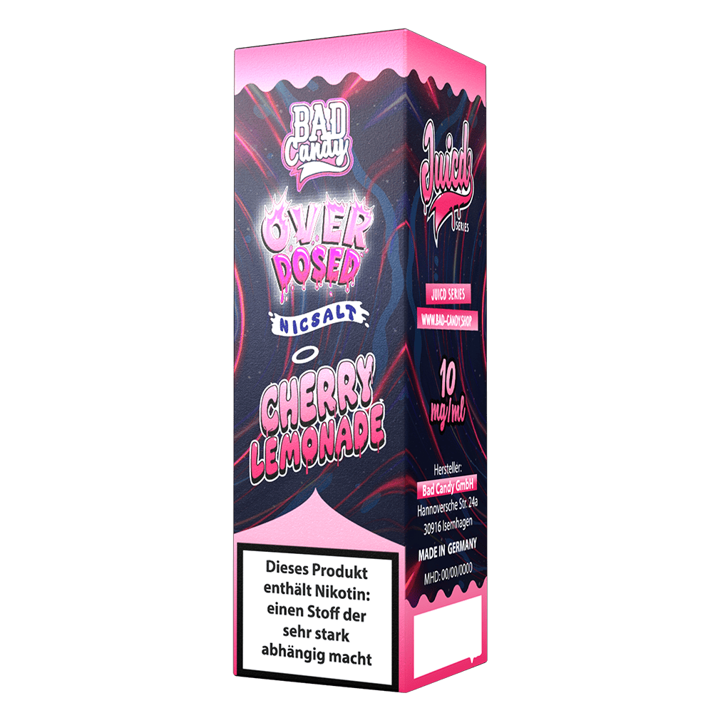 Bad Candy Nikotinsalz - Cherry Lemonade - Overdosed 10ml Liquid 20mg 