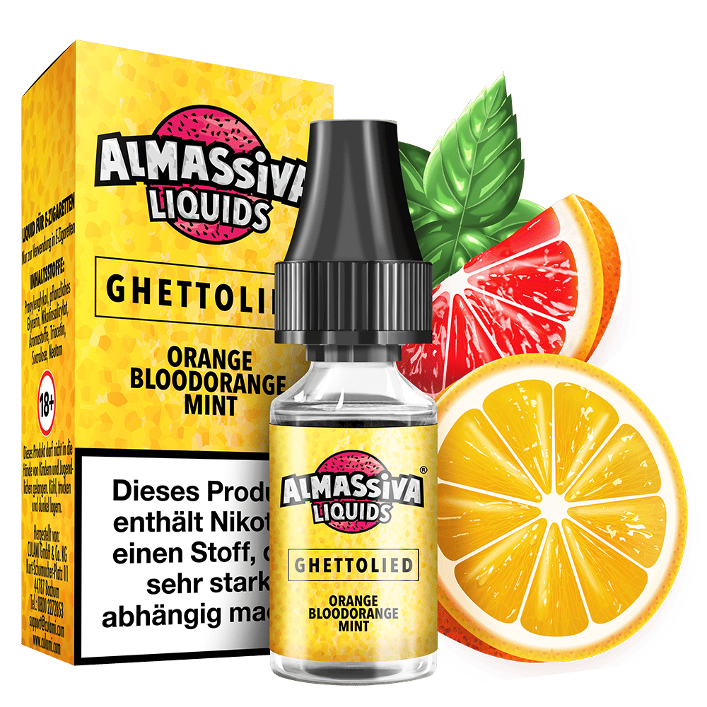 Almassiva Nikotinsalz - Ghettolied - 10ml Liquid 10mg  C Almassiva Nikotinsalz - Ghettolied - 10ml Liquid 10mg  C