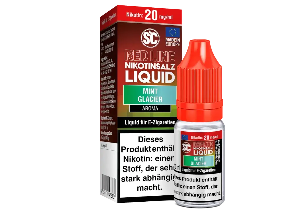 SC Red Line - Mint Glacier 10ml Nikotinsalz Liquid