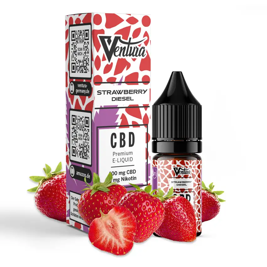 Ventura - Strawberry Diesel - CBD Liquid - 600 mg