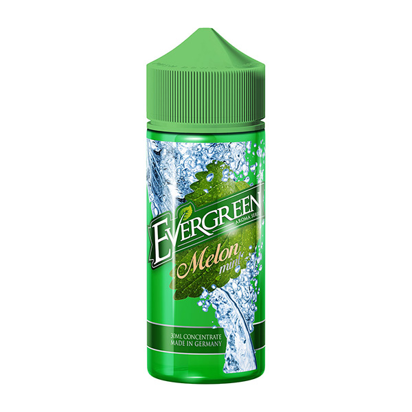 Evergreen Longfill - Melon Mint - 8ml Aroma in 120ml Flasche  C