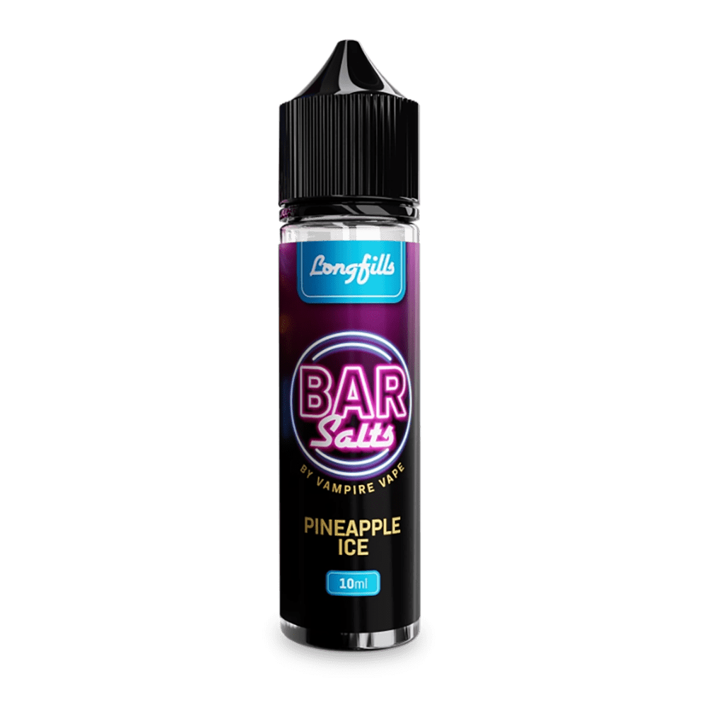 Bar Salts Aroma Longfill - Pineapple Ice - 10ml in 60ml Flasche 