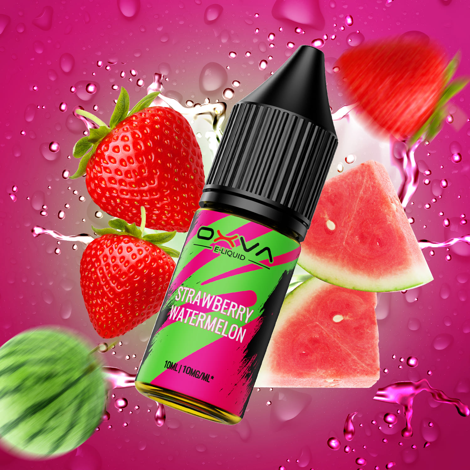 Oxva E-Liquid Nikotinsalz - Strawberry Watermelon - 10ml Liquid 10mg 