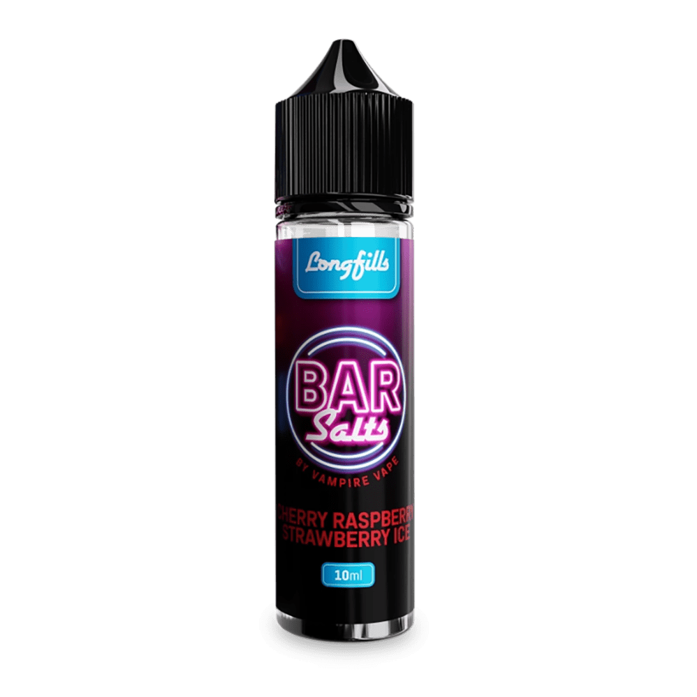 Bar Salts Aroma Longfill - Cherry Raspberry Strawberry Ice - 10ml in 60ml Flasche 