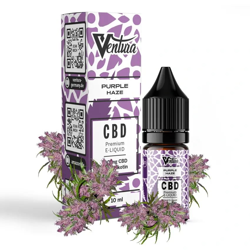 Ventura - Purple Haze - CBD Liquid - 600 mg
