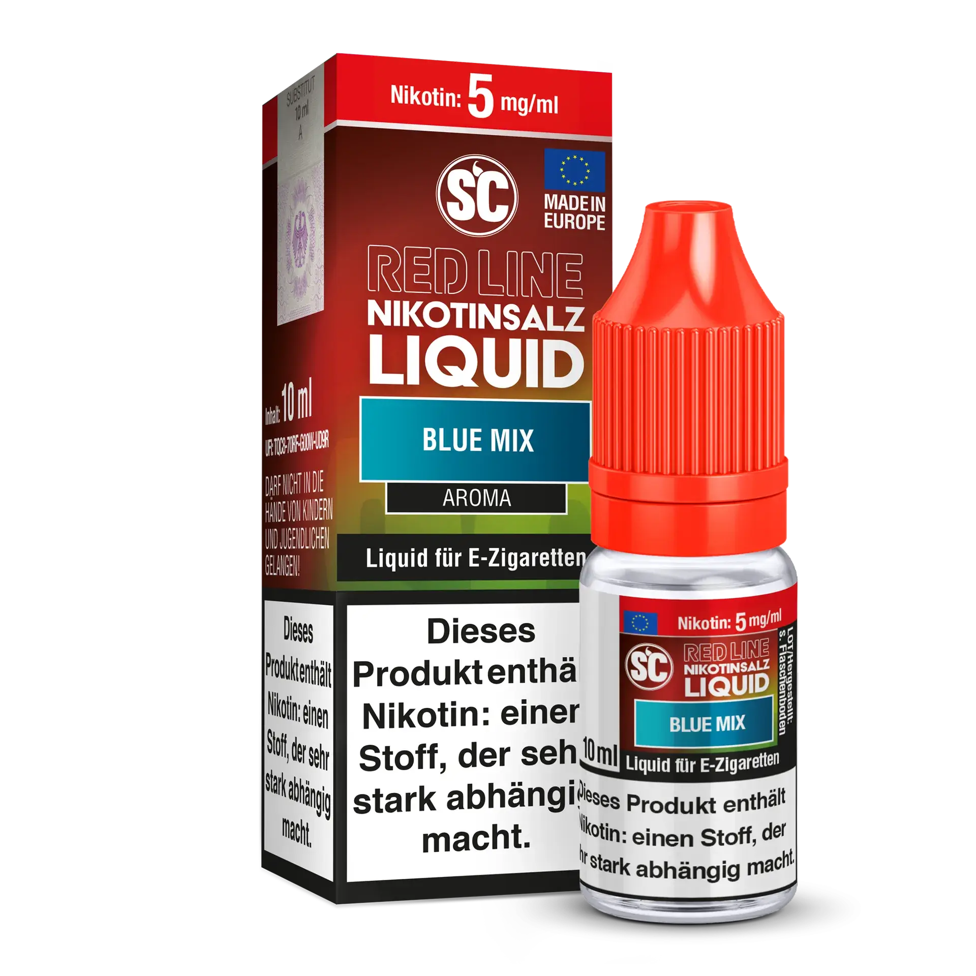 SC Red Line - Blue Mix 10ml Nikotinsalz Liquid