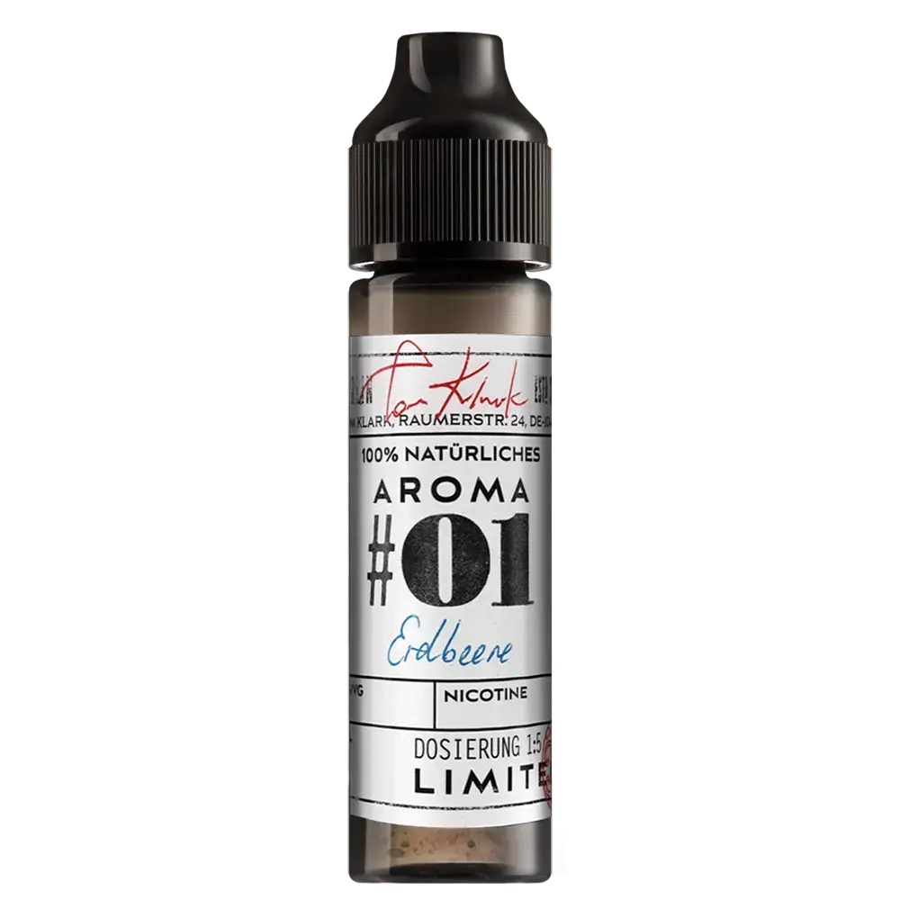 Tom Klark #1 Erdbeere 10ml Aroma in 60ml Flasche Tom Klark #1 Erdbeere 10ml Aroma in 60ml Flasche