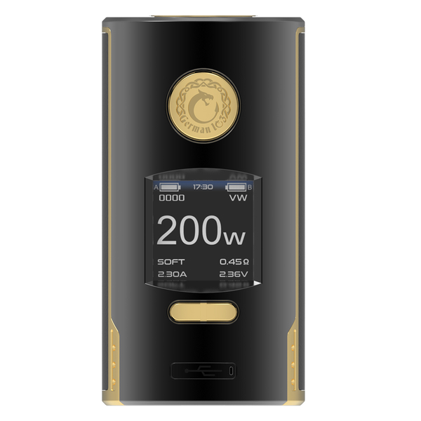 Vapefly Kriemhild 200W Mod Black&Gold Vapefly Kriemhild 200W Mod Black&Gold