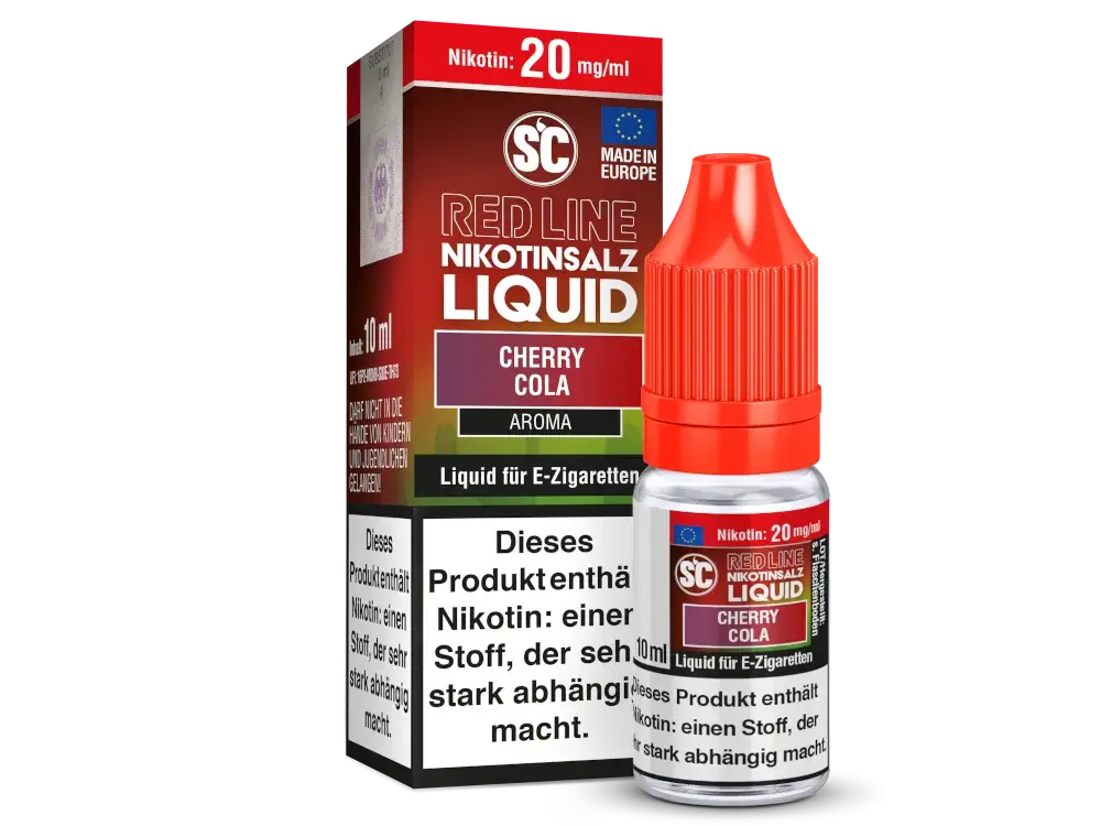 SC Red Line - Cherry Cola 10ml Nikotinsalz Liquid