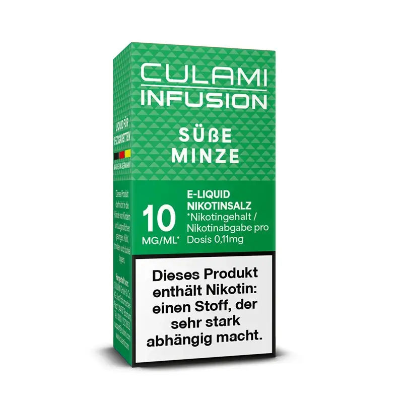 Culami Infusion - Süße Minze 10ml Nikotinsalz Liquid - 10mg