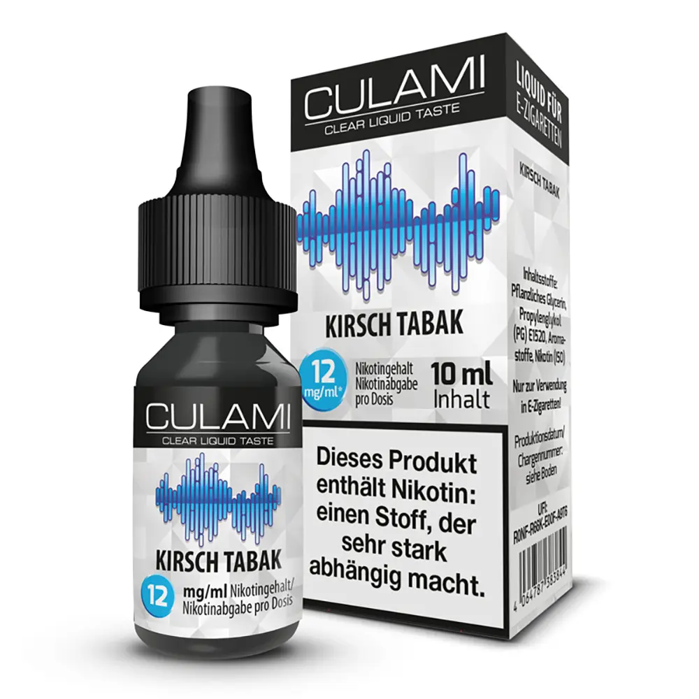 Culami Liquid - Kirsch Tabak - 12mg