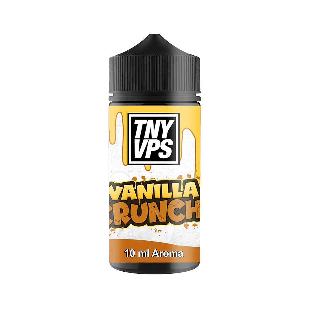 Tony Vapes Aroma Longfill - Vanilla Crunch - 10ml in 100ml Flasche 