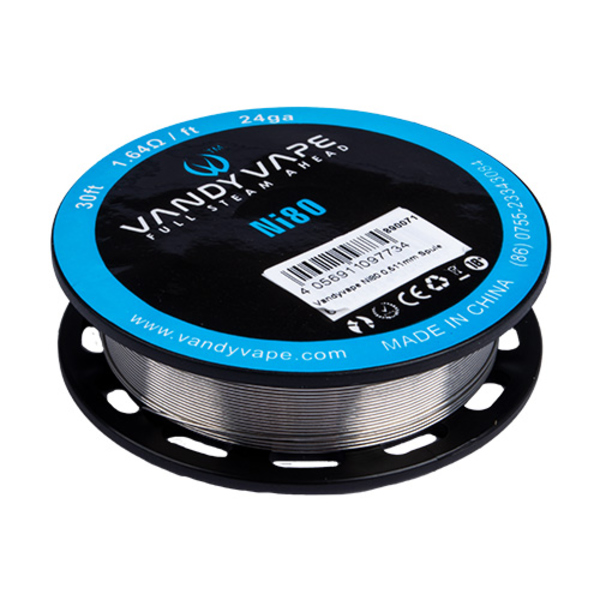 Vandyvape Ni80 0,511mm Spule 9,14 Meter Vandyvape Ni80 0,511mm Spule 9,14 Meter