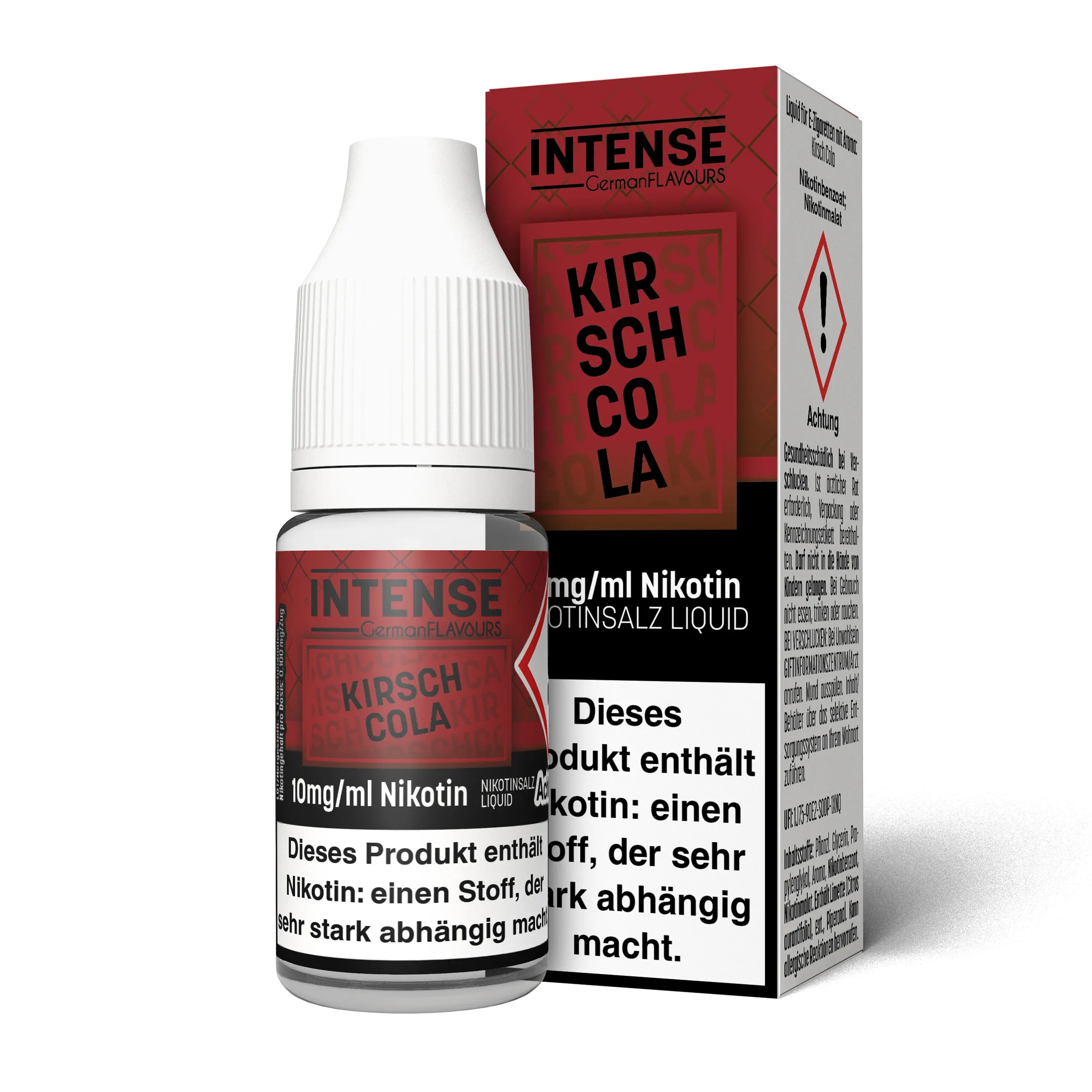 INTENSE Liquid NicSalt 10 ML- Kirsch Cola - 10 mg INTENSE Liquid NicSalt 10 ML- Kirsch Cola - 10 mg