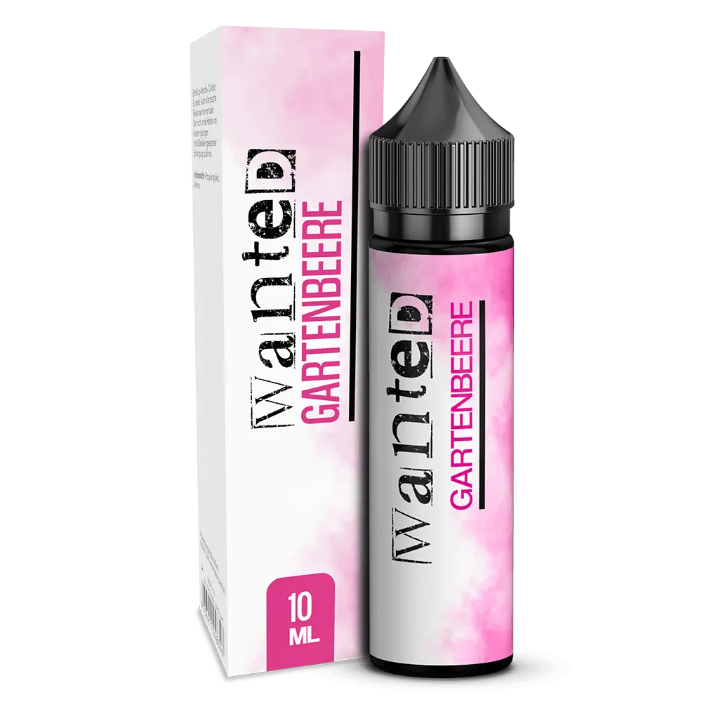 Wanted - Gartenbeere 10ml Aroma Longfill